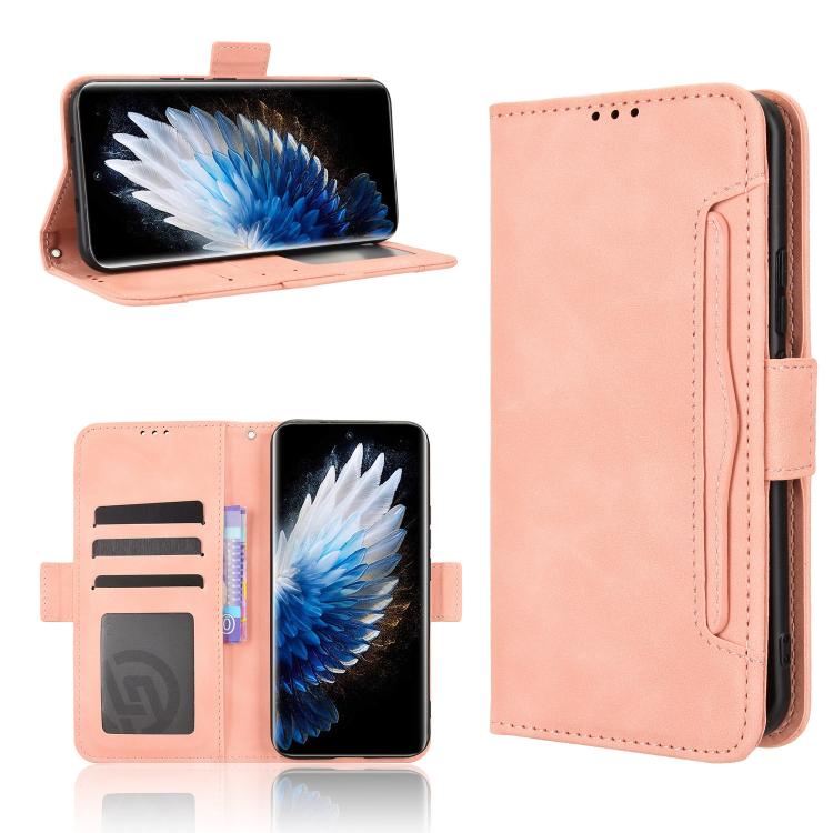 Skin Feel Calf Texture Card Slots Leather Phone Case, For Tecno Spark 40 Pro+ 4G, For Tecno Spark 40 Pro 4G, For Tecno Spark 40 4G, For Tecno Pova 7 Ultra 5G