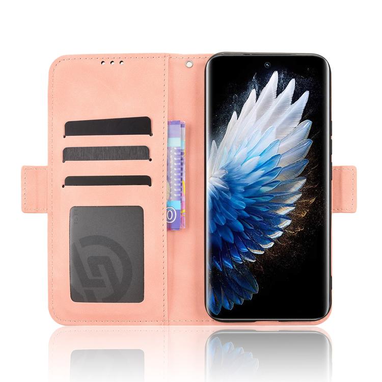 Skin Feel Calf Texture Card Slots Leather Phone Case, For Tecno Spark 40 Pro+ 4G, For Tecno Spark 40 Pro 4G, For Tecno Spark 40 4G, For Tecno Pova 7 Ultra 5G