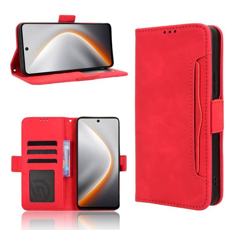 Skin Feel Calf Texture Card Slots Leather Phone Case, For Tecno Pova 7 Pro 5G, For Tecno Pova 7 5G, For Tecno Spark 40 Pro+ 4G, For Tecno Spark 40 Pro 4G
