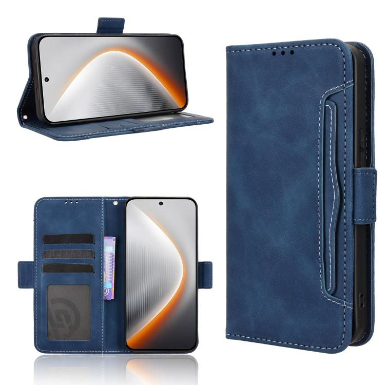 Skin Feel Calf Texture Card Slots Leather Phone Case, For Tecno Spark 40 Pro+ 4G, For Tecno Spark 40 Pro 4G, For Tecno Spark 40 4G, For Tecno Pova 7 Ultra 5G