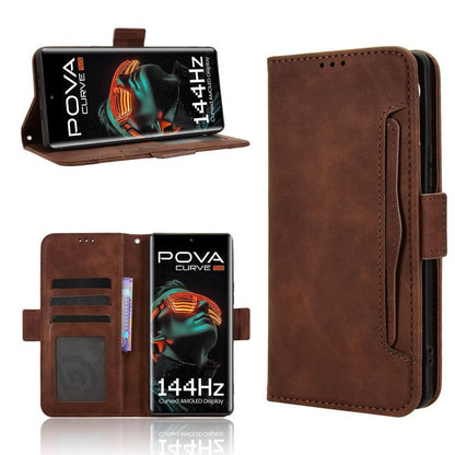 Skin Feel Calf Texture Card Slots Leather Phone Case, For Tecno Pova Curve 5G, For Tecno Camon 40 Pro 4G / 5G, For Tecno Camon 40 Premier 5G, For Tecno Camon 40 4G