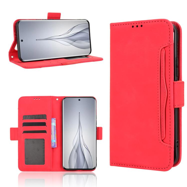Skin Feel Calf Texture Card Slots Leather Phone Case, For Tecno Spark Slim, For Tecno Spark 40C, For Tecno Pova 7 Pro 5G, For Tecno Pova 7 5G