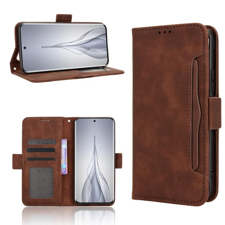 Skin Feel Calf Texture Card Slots Leather Phone Case, For Tecno Spark Slim, For Tecno Spark 40C, For Tecno Pova 7 Pro 5G, For Tecno Pova 7 5G