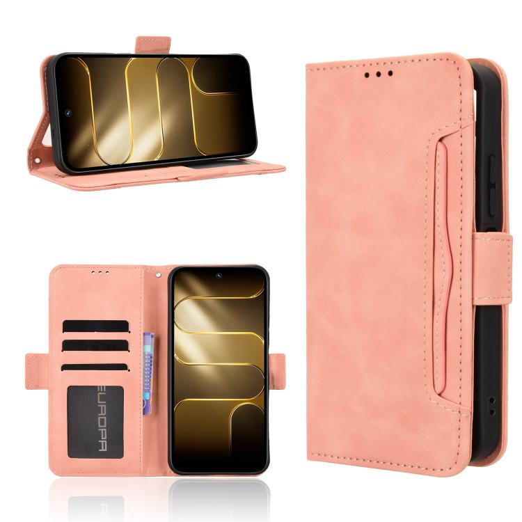 Skin Feel Calf Texture Card Slots Leather Phone Case, For Tecno Spark 50 5G, For Tecno Pova Curve 2 5G, For Tecno Spark 50 4G, For Tecno Camon 50 Pro 4G