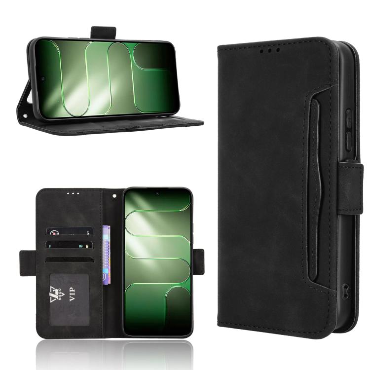 Skin Feel Calf Texture Card Slots Leather Phone Case, For Tecno Spark 50 5G, For Tecno Pova Curve 2 5G, For Tecno Spark 50 4G, For Tecno Camon 50 Pro 4G