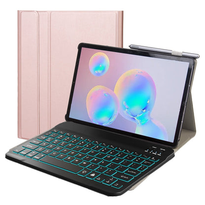 DY-M10P For Lenovo Smart Tab M10 HPD Plus TB-X606F 10.3 inch 2 in 1 Removable Magnetic ABS Bluetooth Keyboard + Protective Leather Case with Stand & Sleep / Wake-up Function