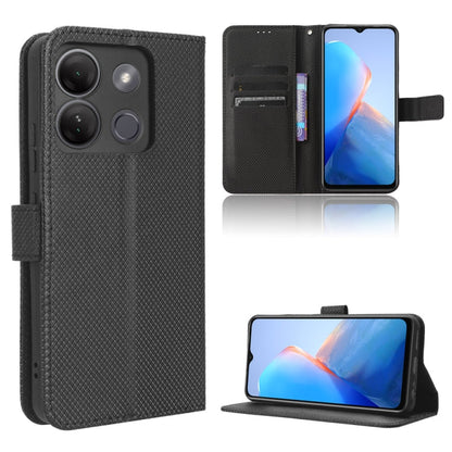 Diamond Texture Leather Phone Case, For Infinix GT 10 Pro, For Infinix Hot 30 5G X6832, For Infinix Smart 7 Plus, For Infinix Note 30 5G