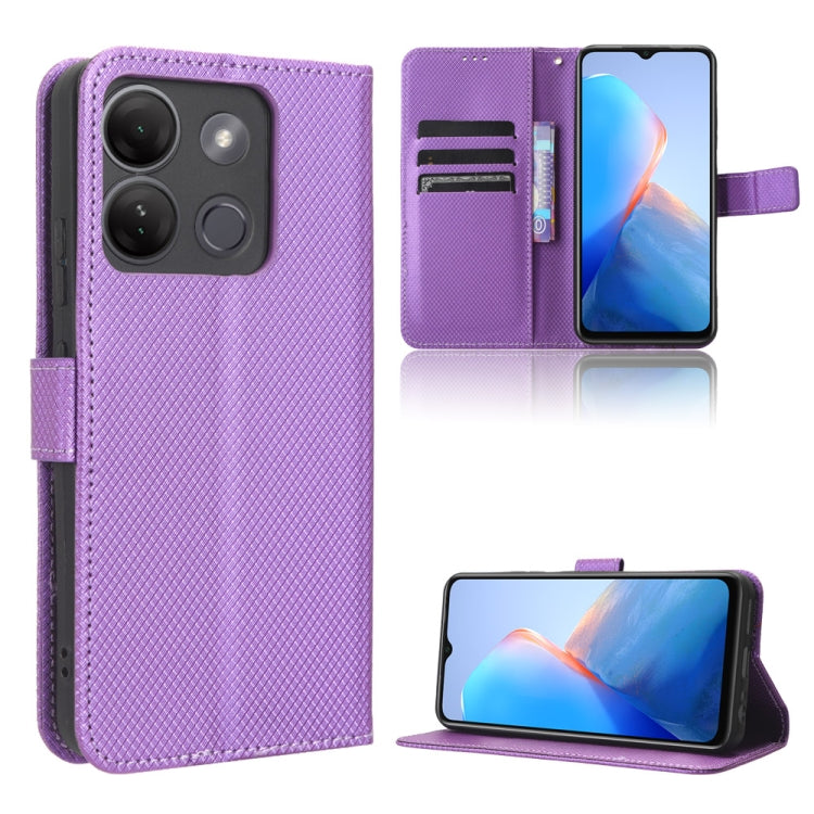 Diamond Texture Leather Phone Case, For Infinix GT 10 Pro, For Infinix Hot 30 5G X6832, For Infinix Smart 7 Plus, For Infinix Note 30 5G