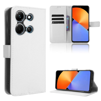Diamond Texture Leather Phone Case, For Infinix Smart 7 HD X6516, For Infinix Note 30i, For Infinix Note 30 Pro, For Infinix Note 30 4G