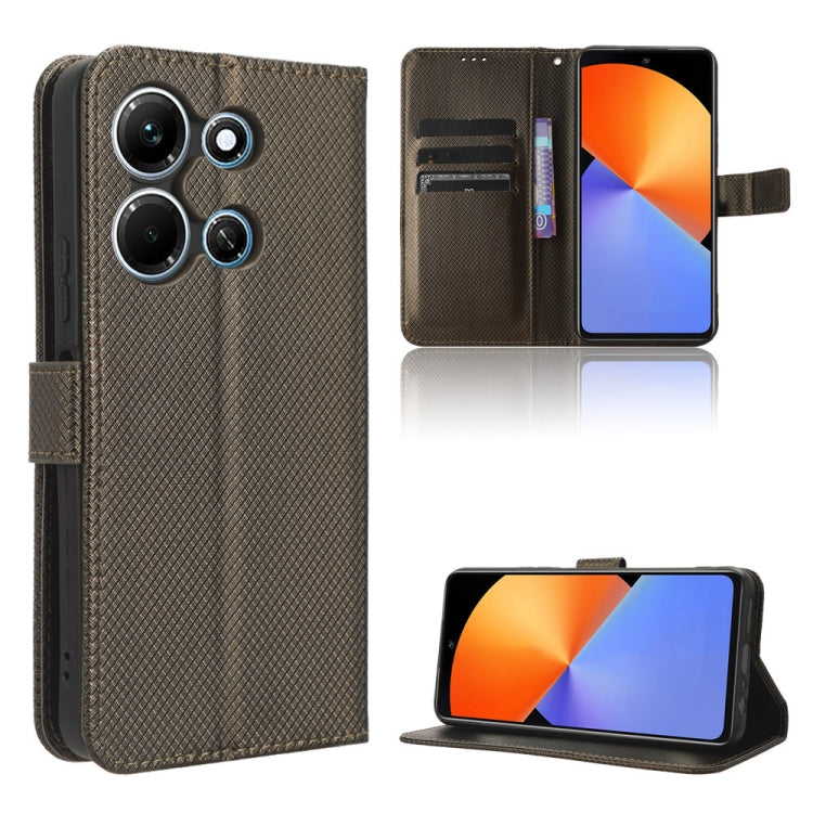 Diamond Texture Leather Phone Case, For Infinix Smart 7 HD X6516, For Infinix Note 30i, For Infinix Note 30 Pro, For Infinix Note 30 4G