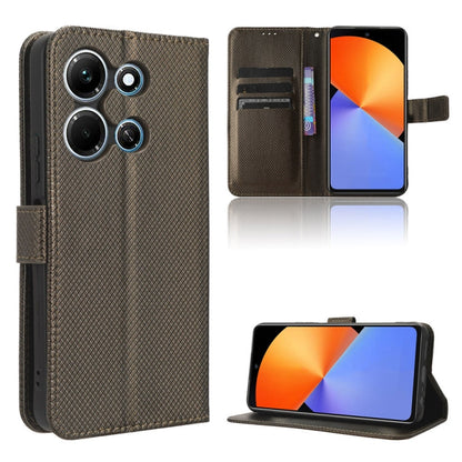 Diamond Texture Leather Phone Case, For Infinix Smart 7 HD X6516, For Infinix Note 30i, For Infinix Note 30 Pro, For Infinix Note 30 4G