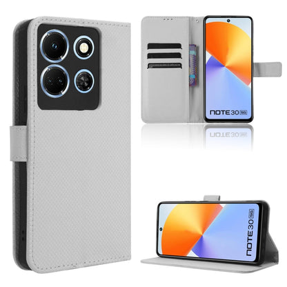 Diamond Texture Leather Phone Case, For Infinix GT 10 Pro, For Infinix Hot 30 5G X6832, For Infinix Smart 7 Plus, For Infinix Note 30 5G