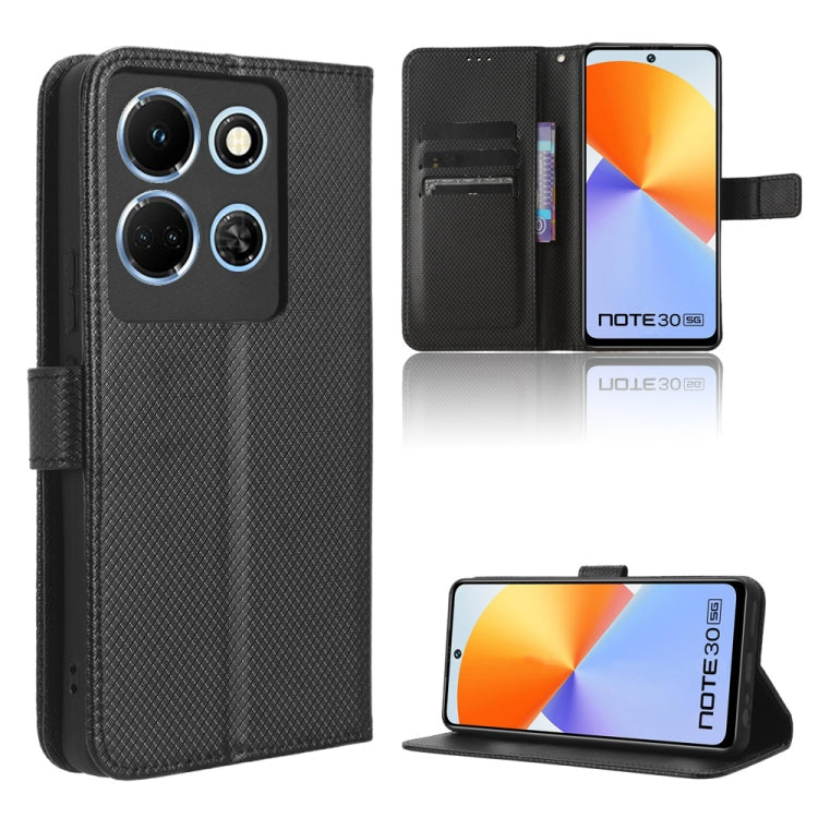 Diamond Texture Leather Phone Case, For Infinix GT 10 Pro, For Infinix Hot 30 5G X6832, For Infinix Smart 7 Plus, For Infinix Note 30 5G