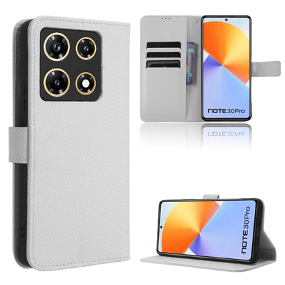 Diamond Texture Leather Phone Case, For Infinix Smart 7 HD X6516, For Infinix Note 30i, For Infinix Note 30 Pro, For Infinix Note 30 4G