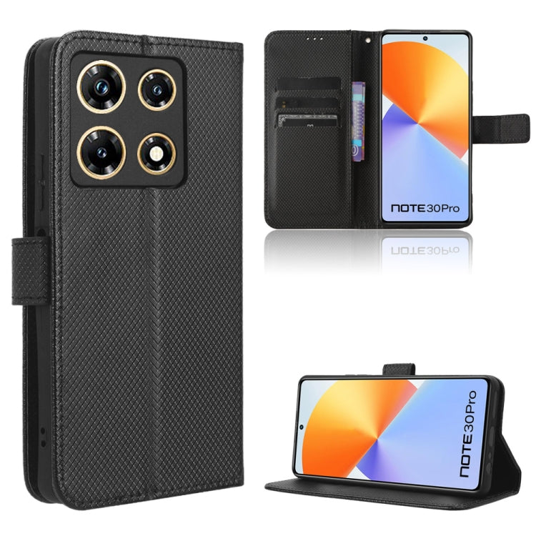 Diamond Texture Leather Phone Case, For Infinix Smart 7 HD X6516, For Infinix Note 30i, For Infinix Note 30 Pro, For Infinix Note 30 4G