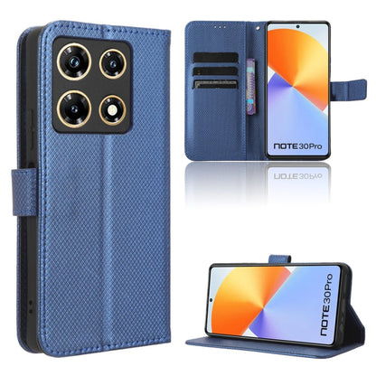 Diamond Texture Leather Phone Case, For Infinix Smart 7 HD X6516, For Infinix Note 30i, For Infinix Note 30 Pro, For Infinix Note 30 4G