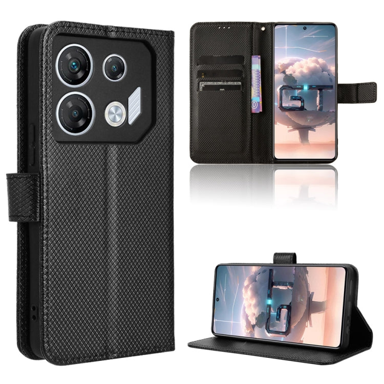 Diamond Texture Leather Phone Case, For Infinix GT 10 Pro, For Infinix Hot 30 5G X6832, For Infinix Smart 7 Plus, For Infinix Note 30 5G