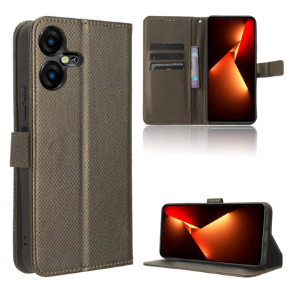 Diamond Texture Leather Phone Case, For Tecno Pova Neo 3, For Tenco Pova 5, For Tecno Camon 20 Premier 5G, For Tecno Camon 20 Pro 5G