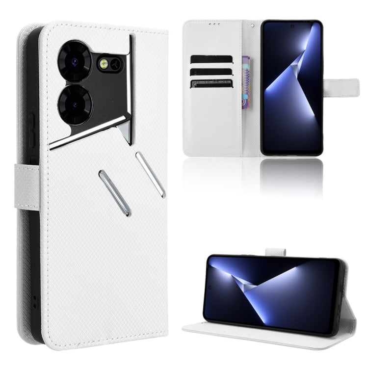Diamond Texture Leather Phone Case, For Tecno Spark 20 Pro 4G, For Tecno Spark Go 2024, For Tecno Spark 20 4G, For Tecno Pova 5 Pro
