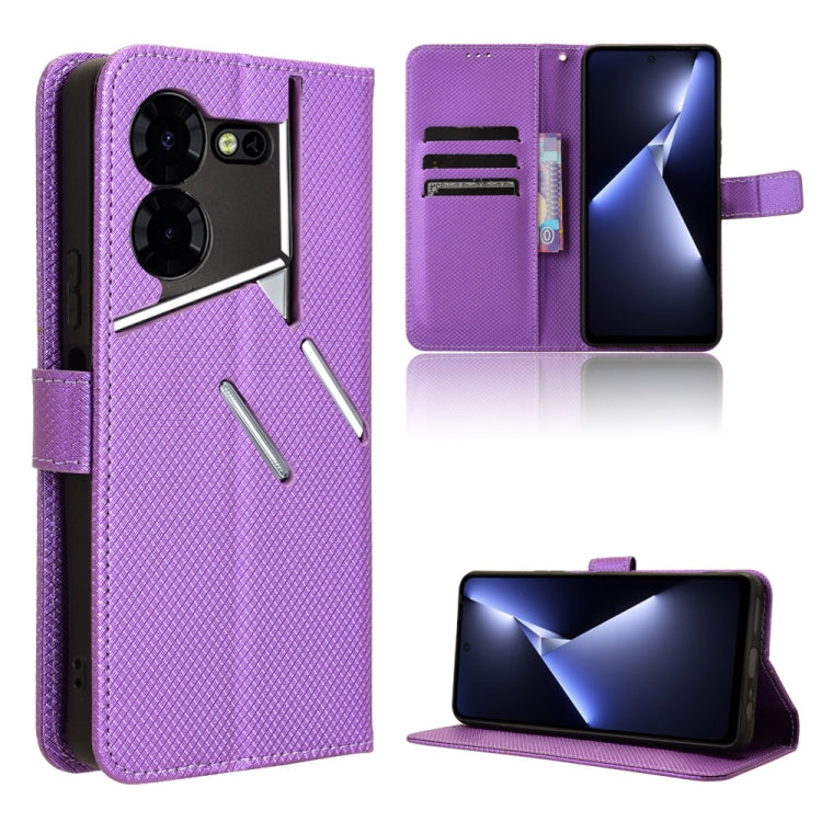 Diamond Texture Leather Phone Case, For Tecno Spark 20 Pro 4G, For Tecno Spark Go 2024, For Tecno Spark 20 4G, For Tecno Pova 5 Pro