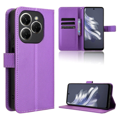 Diamond Texture Leather Phone Case, For Tecno Spark 20 Pro 4G, For Tecno Spark Go 2024, For Tecno Spark 20 4G, For Tecno Pova 5 Pro