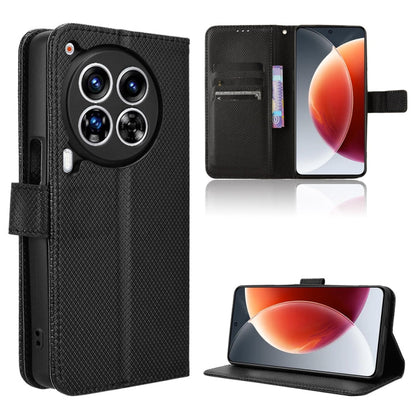 Diamond Texture Leather Phone Case, For Tecno Spark 20 Pro 5G, For Tecno Camon 30 Premier 5G, For Tecno Pova 6 Neo 4G, For Tecno Pova 6 4G