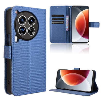 Diamond Texture Leather Phone Case, For Tecno Spark 20 Pro 5G, For Tecno Camon 30 Premier 5G, For Tecno Pova 6 Neo 4G, For Tecno Pova 6 4G