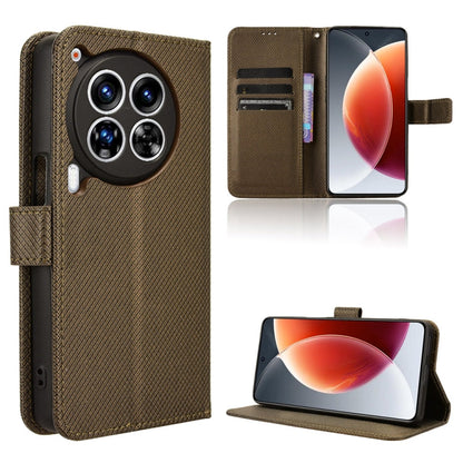 Diamond Texture Leather Phone Case, For Tecno Spark 20 Pro 5G, For Tecno Camon 30 Premier 5G, For Tecno Pova 6 Neo 4G, For Tecno Pova 6 4G