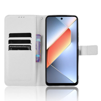 Diamond Texture Leather Phone Case, For Tecno Pova 6 Neo 4G, For Tecno Pova 6 4G, For Tecno Camon 30 Pro 5G, For Tecno Camon 30 5G / 4G