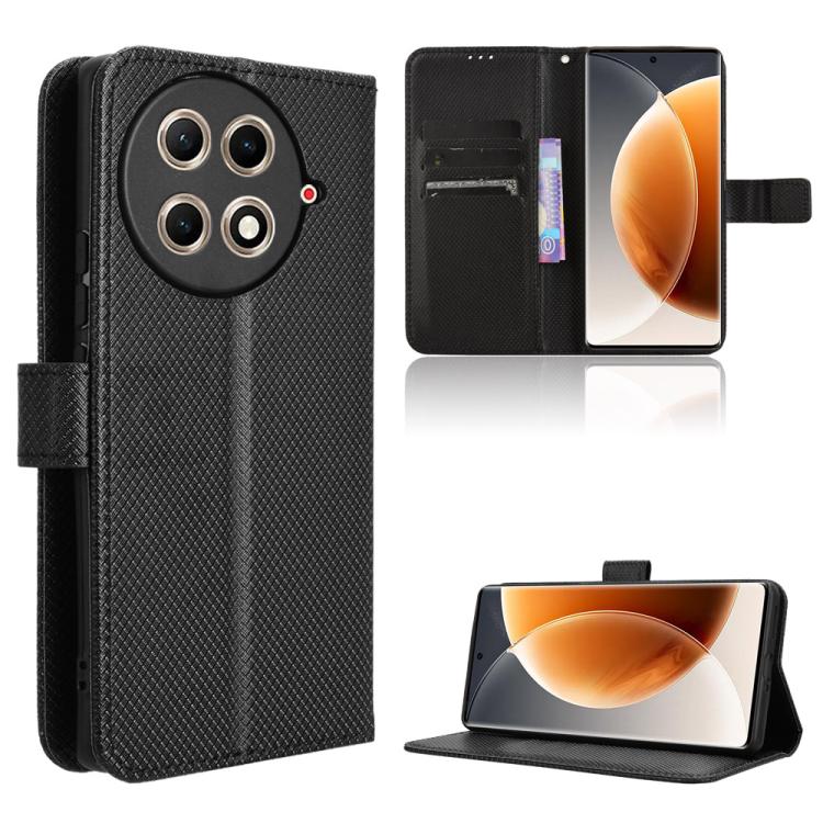 Diamond Texture Leather Phone Case, For Tecno Camon 30S 4G / 30S Pro 4G, For Tecno Pova 6 Neo 5G / Spark 30 5G, For Tecno Spark 30 Pro 4G, For Tecno Spark 30 4G