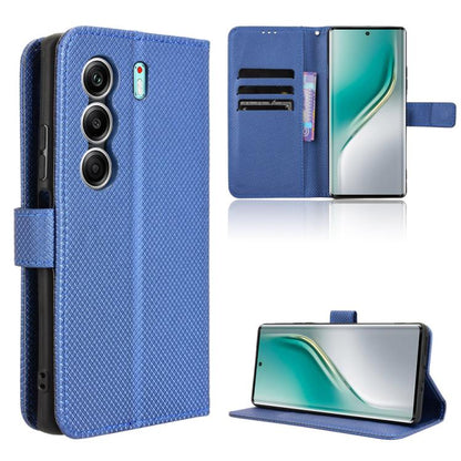 Diamond Texture Leather Phone Case, For Tecno Pova Curve 5G, For Tecno Camon 40 Pro 4G / 5G, For Tecno Camon 40 Premier 5G, For Tecno Camon 40 4G
