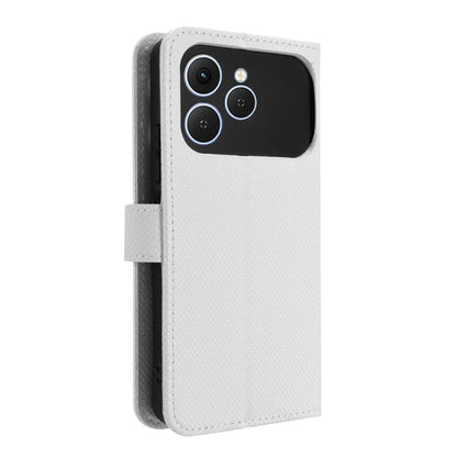 Diamond Texture Leather Phone Case, For Tecno Spark 40 4G, For Tecno Pova 7 Ultra 5G, For Tecno Pova 7 4G, For Tecno Spark Go 2 4G