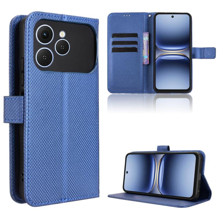 Diamond Texture Leather Phone Case, For Tecno Spark 40 4G, For Tecno Pova 7 Ultra 5G, For Tecno Pova 7 4G, For Tecno Spark Go 2 4G