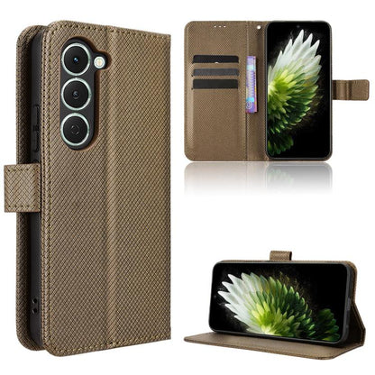 Diamond Texture Leather Phone Case, For Tecno Spark 40 Pro+ 4G, For Tecno Spark 40 Pro 4G, For Tecno Spark 40 4G, For Tecno Pova 7 Ultra 5G