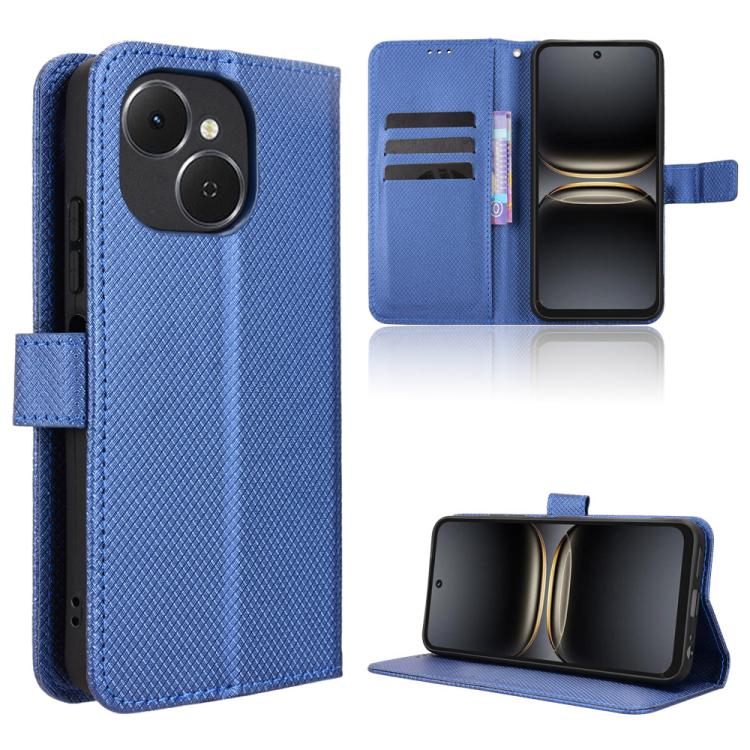 Diamond Texture Leather Phone Case, For Tecno Spark Slim, For Tecno Spark 40C, For Tecno Pova 7 Pro 5G, For Tecno Pova 7 5G