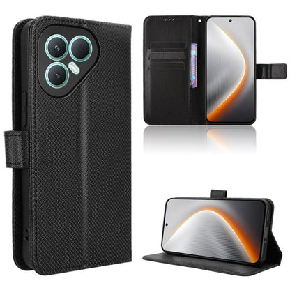 Diamond Texture Leather Phone Case, For Tecno Spark 40 4G, For Tecno Pova 7 Ultra 5G, For Tecno Pova 7 4G, For Tecno Spark Go 2 4G
