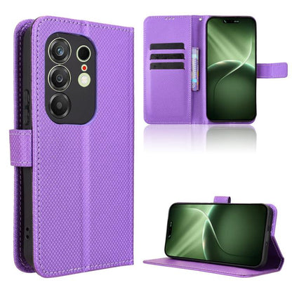 Diamond Texture Leather Phone Case, For Tecno Camon 50 4G, For Tenco Spark Go 3, For Tecno Spark Slim, For Tecno Spark 40C