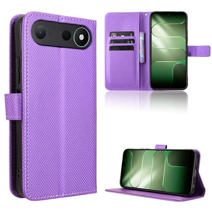 Diamond Texture Leather Phone Case, For Tecno Spark 50 5G, For Tecno Pova Curve 2 5G, For Tecno Spark 50 4G, For Tecno Camon 50 Pro 4G