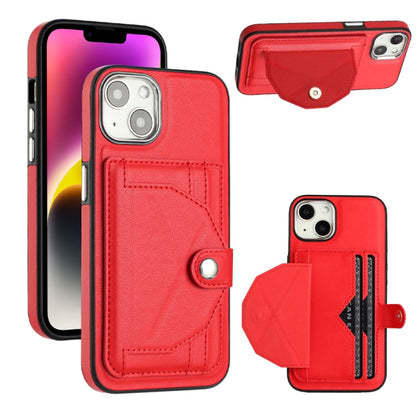 Shockproof Leather Phone Case with Card Holder, For iPhone 13, For iPhone 13 Pro, For iPhone 13 Pro Max, For iPhone 12 / 12 Pro