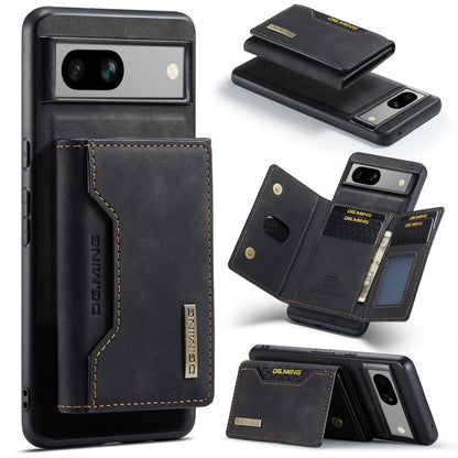 DG.MING M2 Series 3-Fold Multi Card Bag + Magnetic Phone Case, For Google Pixel 8a, For Google Pixel 7a, For Google Pixel 6