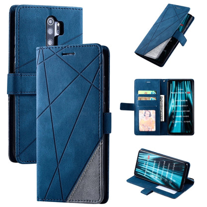 Skin Feel Splicing Horizontal Flip Leather Case with Holder & Card Slots & Wallet & Photo Frame, For iPhone SE 2022 / SE 2020 / 8 / 7, For Xiaomi Redmi Note 8, For Xiaomi Redmi Note 8 Pro