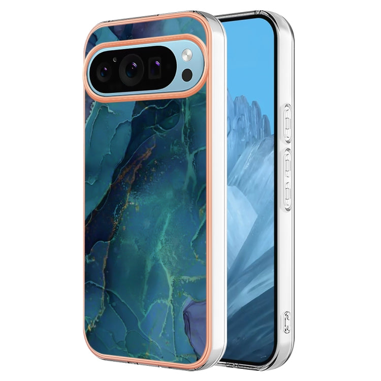 Electroplating Marble Dual-side IMD Phone Case, For Google Pixel 9 Pro XL, For Google Pixel 9 / 9 Pro, For Google Pixel 8a, For Google Pixel 8 Pro