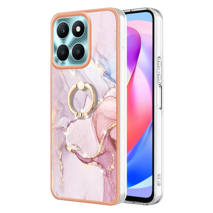Electroplating Marble IMD TPU Phone Case with Ring Holder, For Honor X9b, For Honor X6a, For Honor 90 Lite 5G, For Honor 90 5G