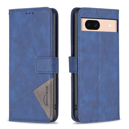 Magnetic Buckle Rhombus Texture Leather Phone Case, For Google Pixel 8a, For Google Pixel 8 Pro, For Google Pixel 8
