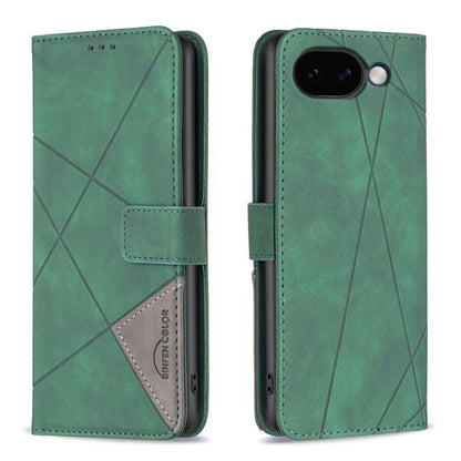 Magnetic Buckle Rhombus Texture Leather Phone Case, For Google Pixel 11a, For Google Pixel 11 / 11 Pro, For Google Pixel 10a, For Google Pixel 9A