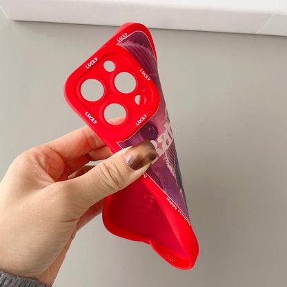Liquid Silicone Oil Painting Rabbit Phone Case, For iPhone X / XS, For iPhone XR, For iPhone XS Max