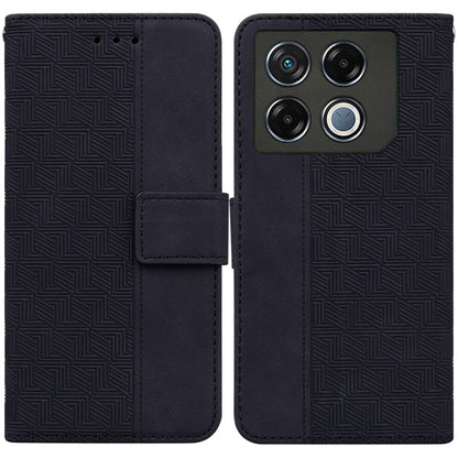 Geometric Embossed Leather Phone Case, For Infinix Note 40 5G, For Infinix GT 20 Pro, For Infinix Note 40 Pro 5G / 40 Pro 4G, For Infinix Note 40 Pro+