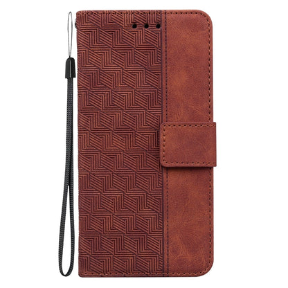 Geometric Embossed Leather Phone Case, For Infinix Note 40 4G, For Infinix Hot 40 / 40 Pro, For Infinix Smart 7 India / 7 Plus, For Infinix Smart 7 HD