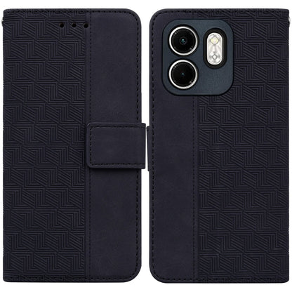 Geometric Embossed Leather Phone Case, For Infinix Note 50 Pro+, For Infinix Note 50 4G / Note 50 Pro 4G, For Infinix Hot 50 Pro 4G, For Infinix Hot 50i / Smart 9