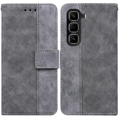 Geometric Embossed Leather Phone Case, For Infinix Note 50 Pro+, For Infinix Note 50 4G / Note 50 Pro 4G, For Infinix Hot 50 Pro 4G, For Infinix Hot 50i / Smart 9